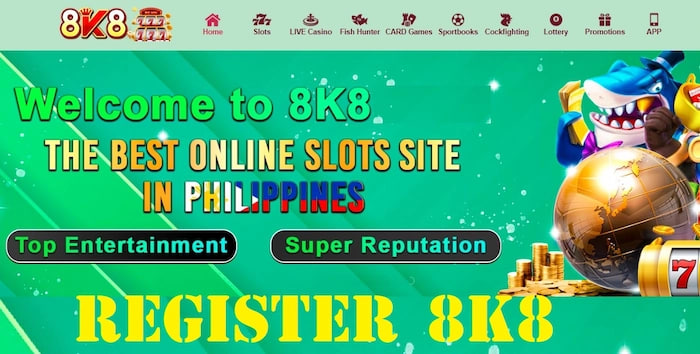 Register 8k8 casino